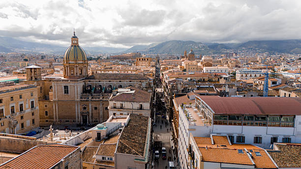 istock Rooftop View of Palermos Historic Skyline 2219665078