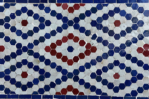 istock Moroccan Islamic mosaic tiles in Marrakesh, Morocco 2219665524