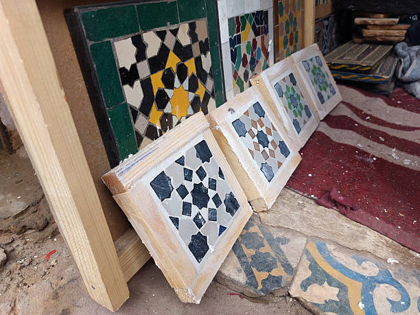 istock Moroccan Islamic mosaic tiles in Marrakesh, Morocco 2219665529