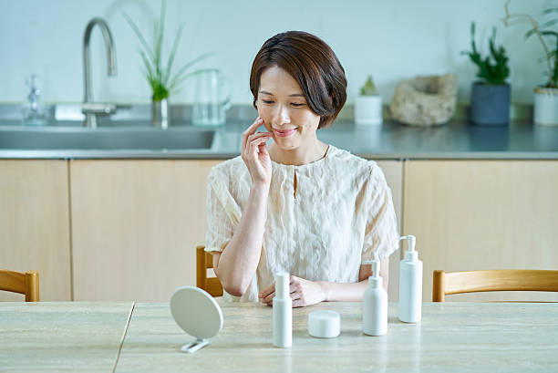 istock A woman doing skin care 2219667362