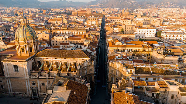 istock Panoramic View of Palermos Historic Cityscape 2219672388