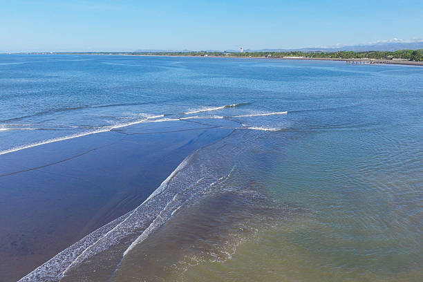 Sand Bar in Boca Barranca, Costa Rica