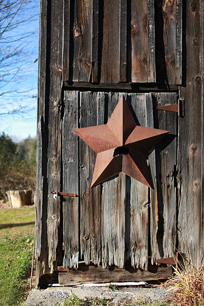 istock Country Star on a Barn 2219689919