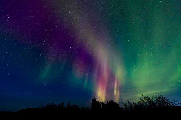 istock The Northern Lights or Aurora Borealis 2219695770