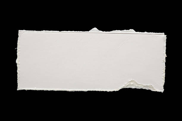 istock White ripped paper torn edges strips isolated on black background 2219710596