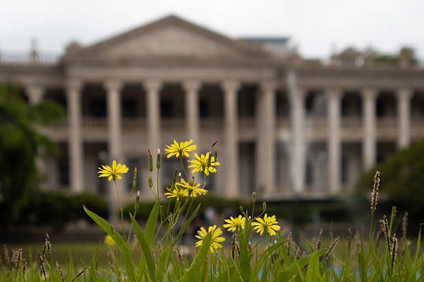 This is Seokjojeon, a modern building located within Deoksugung Palace.    .
