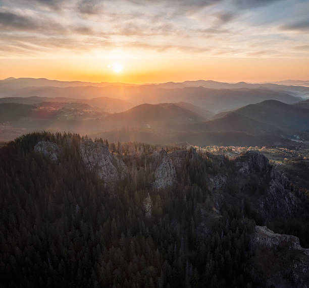 istock A spring mountain at sunrise in the Rhodopes, Bulgaria 2219728634