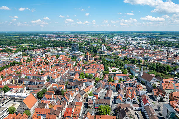 istock aerial view from Minster in Ulm to the skyline 2219729648