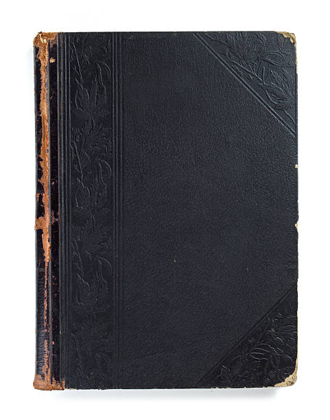 istock Ancient book cover with ornament isolated on white background. 2219731809