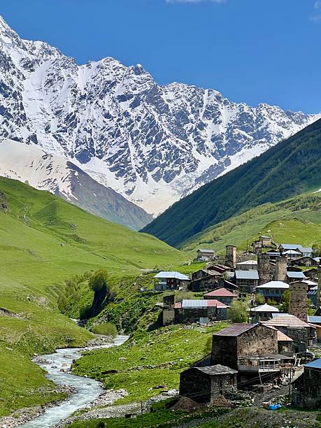 istock ushguli village and mountains under snow svaneti georgia 2219731861