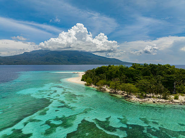 istock Tropical Island in Camiguin, Philippines. Mantigue Island. 2219732973