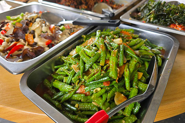 istock Stir-Fried Long Beans with Chili and Onions 2219735800