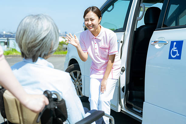 istock Caregiver to pick up and drop off 2219750762