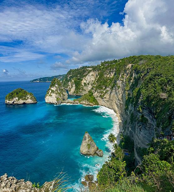 istock Tropical coastline in Bali, Indonesia. 2219757974