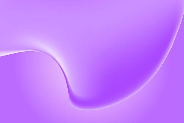 istock Abstract purple, violet, lavender color glowing liquid water or serum texture, flowing blobs background with copy space. Fluid organic forms. Creative futuristic presentation 2219763023