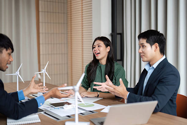 istock ESG Strategy Meeting. Team collaborating on sustainability initiatives. 2219769448