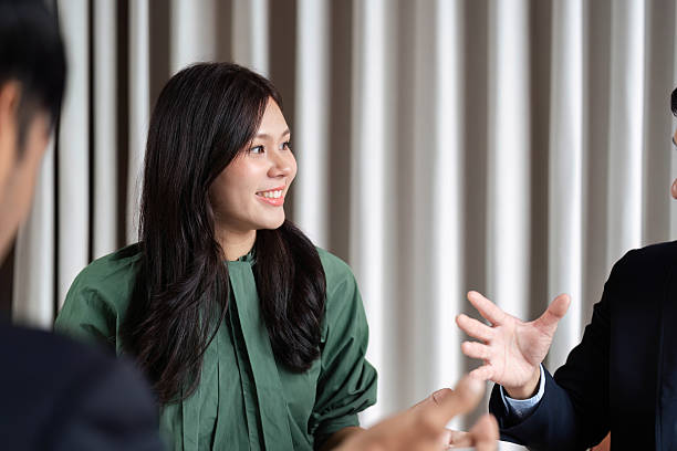 istock ESG Focused Meeting. Engaging conversation about sustainability and renewable energy solutions. 2219769584