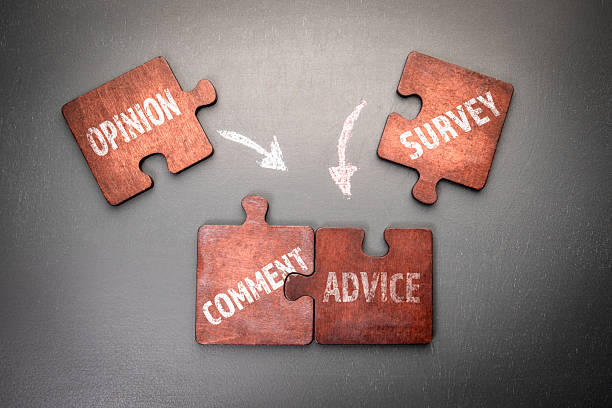 istock Feedback and Insight Concept with Puzzle Pieces Representing Opinion, Survey, Comment, and Advice 2219771424