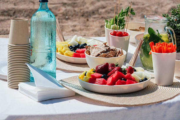 Quality cheese arrangement at a table