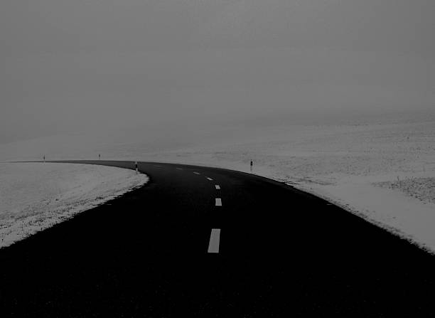 Highway at the Gran Sabana, Bolivar State, Venezuela
