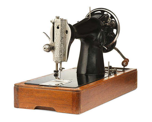 istock One vintage sewing machine isolated on white 2219777671
