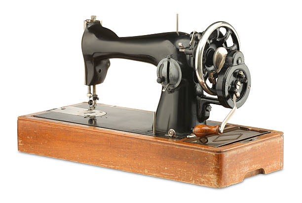istock One vintage sewing machine isolated on white 2219777697