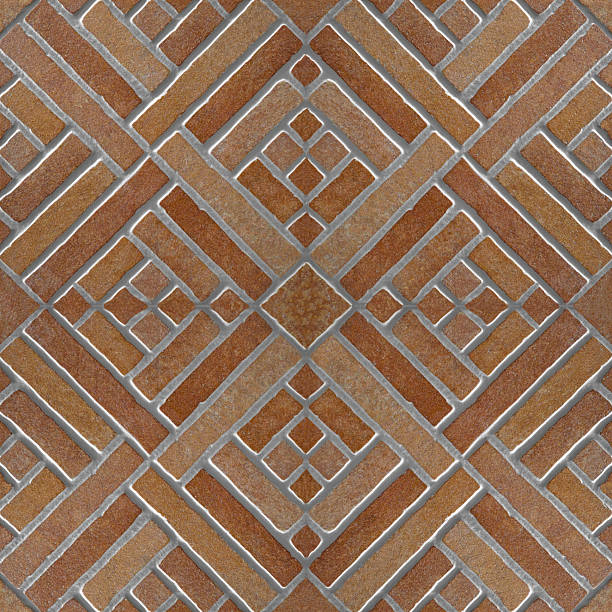 istock TERRACOTTA FLOOR WITH SQUARE SHAPED - Tiles seamless texture useful for rendering applications 2219779053