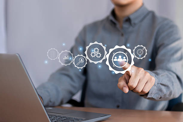 istock The concept of targeting marketing for target customers. 2219785887