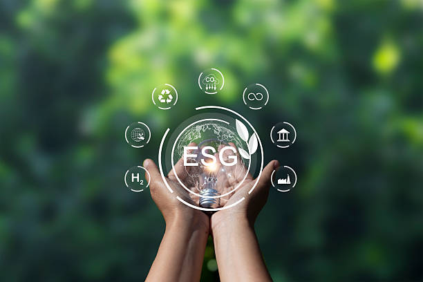 istock ESG icon for Environment Social and Governance 2219785975