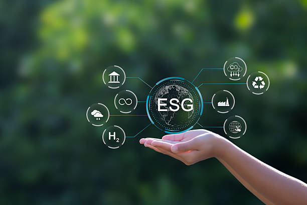 istock ESG icon for Environment Social and Governance 2219785986