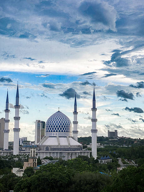 istock Sultan Salahuddin Abdul Aziz Mosque in Shah Alam, Malaysia. (Blue Mosque) 2219786614