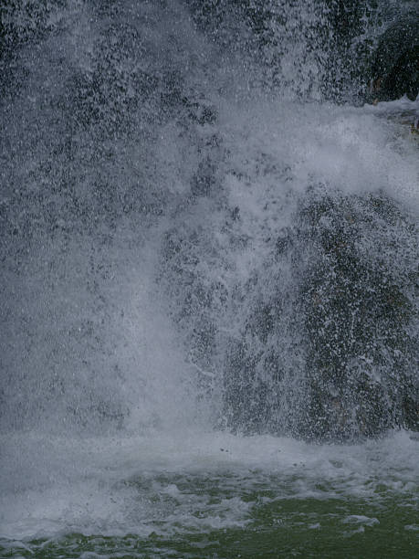beautiful waterfall in the forest