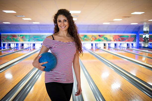 istock At the Bowling - Young woman 2219793183