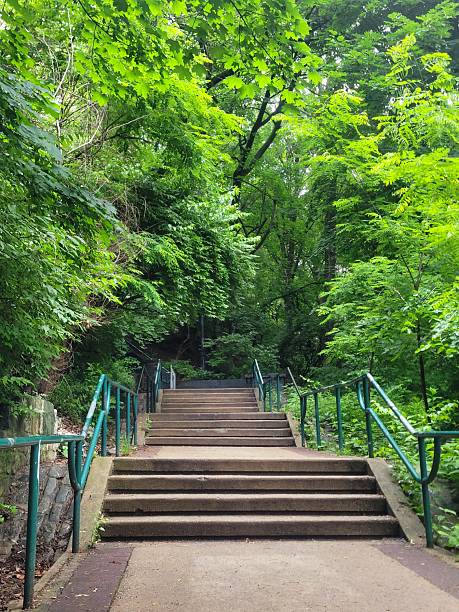 istock Stairs to the park 2219795317
