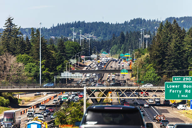 istock Interstate traffic - Portland, Oregon 2219797025