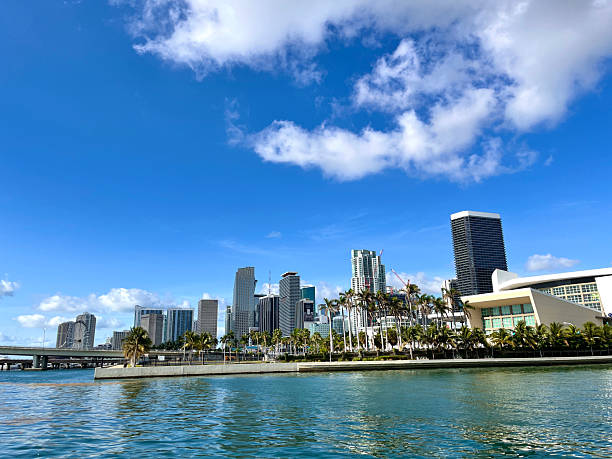 istock Downtown Miami Skyline Reflecting on Biscayne Bay under a clear summer sky 2219805475