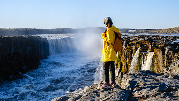 istock Explore the stunning Dettifoss waterfall in Iceland on a bright, sunny day 2219823805