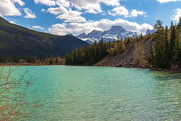 istock A Kananaskis Mountain Lake Under A Blue Sky 2219824319