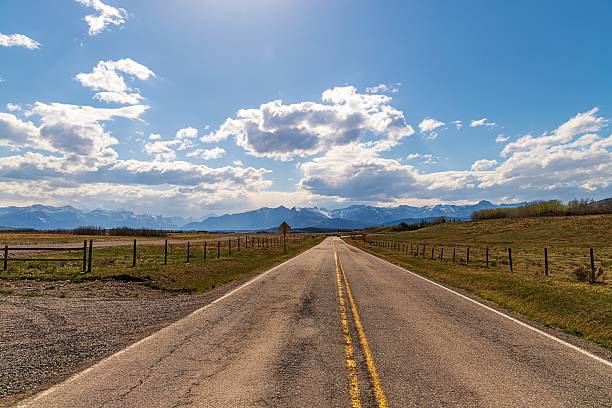 istock Rural Highway To The Mountains 2219824467