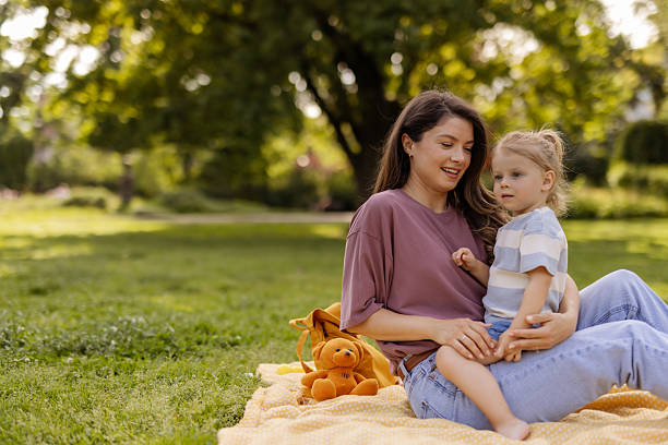 istock Mother and Child Having Fun Together in Nature 2219833011