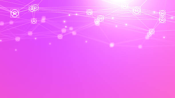 istock 4K Social networking service concept. Communication network. 4K stock video 2219835170