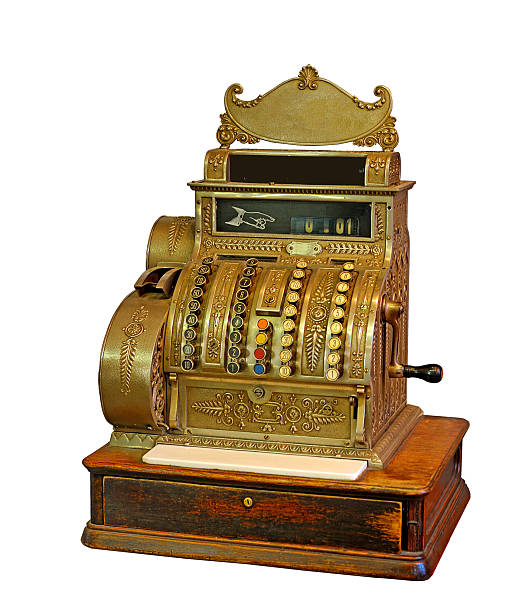 istock Old French Cash Register 2219839680