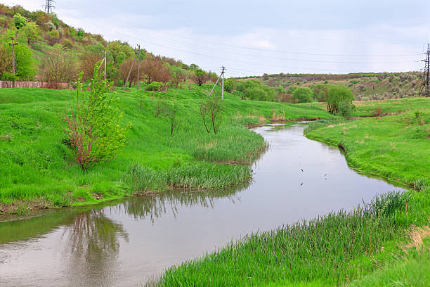 istock River Raut in Moldova winding through green hillsides 2219842041