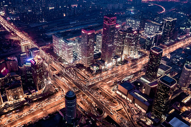 istock East 3rd Ring Road,Beijing,China,Asia. 2219844404