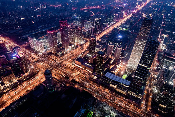 istock East 3rd Ring Road,Beijing,China,Asia. 2219844539