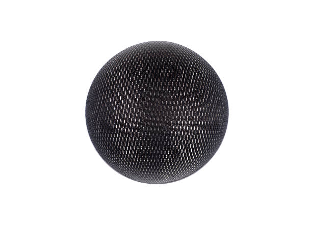 istock black spherical music speakers isolated on white background 2219845271