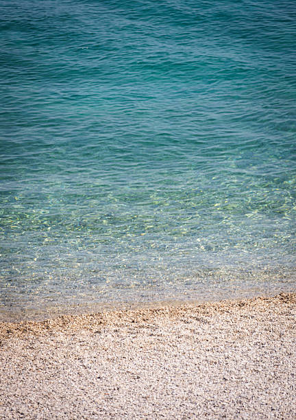 Turquoise sea, Zlatni-Rat beach, Bol - Brac Island.