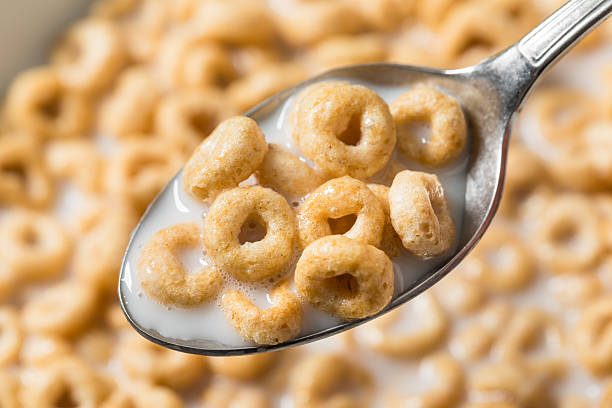istock Healthy Round Oat Breakfast Cereal 2219852726