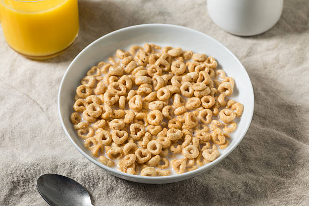 istock Healthy Round Oat Breakfast Cereal 2219852764