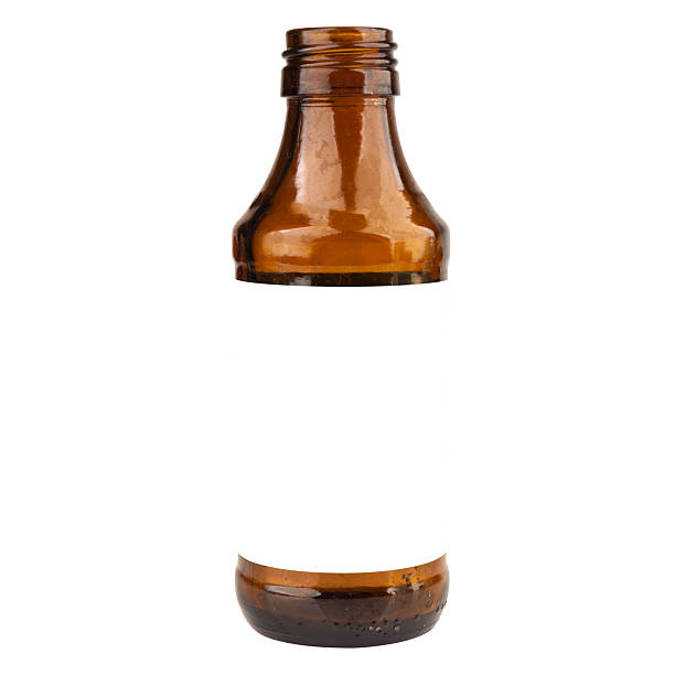 istock Energy drink bottle Glass on white background 2219859670